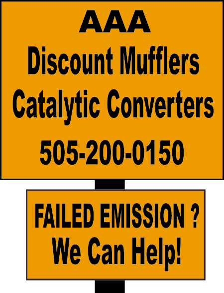 AAA Discount MUFFLERS Catalytic Converters